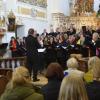 Viel Begeisterung erfuhr die Chorgemeinschaft unter dem Dirigat von Franz Seitz-Götz in der Klosterkirche Altomünster.
