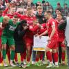 Der FC Pipinsried scheitert im  Fußball Toto-Pokal Halbfinale an den Würzburger Kickers.  Die Bilder vom Spiel.