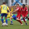 Der FC Pipinsried scheitert im  Fußball Toto-Pokal Halbfinale an den Würzburger Kickers.  Die Bilder vom Spiel.