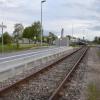 Der Bahnhalt in Oettingen an der Munninger Straße wurde neu gebaut.