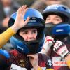 Siegte beim Weltcupfinale in Lake Placid: Bob-Pilotin Kim Kalicki (l) und ihre Anschieberin Leonie Fiebig.