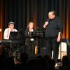 Die Band Akustik
Gentleman (von
links) mit Martin Brenner am Piano,  Thomas Stieben (Mitte)  und Matthias Schmidt (rechts) wurde bei einem Stück von der Sängers-Tochter Mila Stieben unterstützt. 