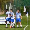 Es läuft beim SV Donaumünster-Erlingshofen: Gegen den SV Eggelstetten gewann der SVDE mit 4:0, da war die Freude der Mannschaft natürlich groß, wie hier nach dem Tor von Marco Ritter zum 3:0. 