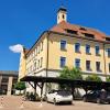 Im Pausenhof des Albertus-Gymnasiums wird das erste Jugendfestival in Lauingen stattfinden.