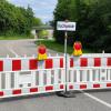 Die Unterführung zwischen Kreisverkehr- Nord und Gewerbegebiet Bad Wörishofen war auch am Donnerstag gesperrt.
