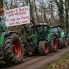 Seit Wochen demonstrieren die Bauern, wie hier bei einem Besuch von Bundeskanzler Scholz in Baden-Württemberg.