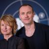 Schauspielerin Corinna Harfouch und Schauspieler Mark Waschke vor der Premiere des Berliner Tatorts «Am Tag der wandernden Seelen».