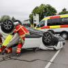 Zu einem Unfall im Berufsverkehr kam es am Dienstagmorgen am Ortsausgang Bad Wörishofen in Fahrtrichtung Kirchdorf. 