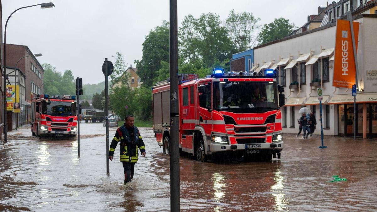 Nach Dauerregen Herrscht Extreme Hochwassergefahr Im Saarland