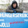 Aktivist Wolfgang Metzeler-Kick befindet sich seit dem 7. März im Hungerstreik.