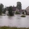 Alles unter Wasser zwischen Vogelsang und Biburg.