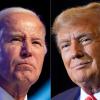 Donald Trump (r) und Joe Biden treten wieder als Kandidaten für das Präsidentschaftsamt der USA an.