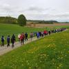 Die Strecke des TSV Behlingen-Ried führt durch eine herrliche Flurlandschaft. 