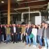 Auf großes Interesse stieß die Führung durch das
neue zentrale Hackschnitzelheizwerk in Horgau