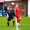 Schwierige Aufgabe vor der Brust: Maximilian Bär (links) und der FC Ehekirchen empfangen den TSV Schwabmünchen. Foto: Daniel Worsch 