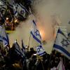 Demonstranten in Tel Aviv fordern die Freilassung der Geiseln, die seit 7. Oktober im Gazastreifen festgehalten werden.