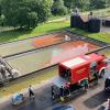 Unbekannte leiteten verbotenerweise 10.000 Liter Heizöl in das öffentliche Kanalnetz in Günzburg ein.