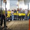 BVB-Fans warteten am Flughafen Dortmund auf die Mannschaft.