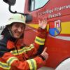 Schwabmünchens Feuerwehrkommandant Stefan Missenhardt freute sich über die Hilfe der Kameraden aus Durach und Sonthofen.