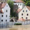 6,44 Meter ist der bisherige Höchstwert der Donau in Neuburg - Stand 14.45 Uhr. Doch der Hochwasserschutz hält. Bilder vom Hochwasser im Stadtgebiet.