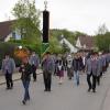 Drei Tage lang hat der Schützenverein Biberach/Asch sein 100-Jahr-Jubiläum gefeiert. Auch andere Schützenvereine aus Roggenburg nahmen am Umzug teil. 