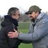 Der FC Stätzling um Trainer Emanuel Baum (rechts) will ebenso den ersten Dreier im neuen Jahr wie der Kissinger SC um den neuen Coach Günter Seiler.