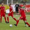 Die FT Jahn Landsberg (rote Trikots)  ist nach einem Jahr Bezirksliga wieder zurück im Kreis Zugspitze. In der Kreisliga stehen einige Derbys an. 