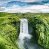 Island und vielleicht auch der Wasserfall Skogafoss sind das Urlaubsziel von Evi Sachenbacher-Stehle.