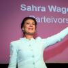Spricht von einem "grandiosen" Wahlergebnis: Sahra Wagenknecht, Chefin der nach ihr benannten Partei BSW.