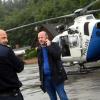 Landrat Martin Sailer machte sich ein während der Hochwasser-Katastrophe am ersten Juni-Wochenende im Hubschrauber ein Bild von der Lage. 