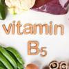 Vitamin B5 ist in vielen Lebensmitteln enthalten.