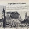 Am 30. März 1964 stürzte der Turm der Ichenhauser Pfarrkirche ein. Unsere Zeitung berichtete damals ausführlich über das Unglück.