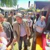 Zum politischen Frühschoppen am Muttertag kam Markus Söder ins Festzelt nach Wasserburg. Selfies mit dem Ministerpräsidenten waren heiß begehrt.