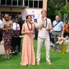 Prinz Harry und seine Ehefrau Herzogin Meghan besuchen Kinder in der Lights Academy in Abuja, Nigeria.