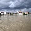 Dieses Bild entstand beim Hochwasser Anfang des Monats. Auf der anderen Seite der Donau drang zu dem Zeitpunkt Wasser ins Obere Brunnental und in die Hospitalstiftung ein.