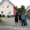 Bei Familie Osswald gab’s nicht nur Flohmarkt, sondern es wurde auch der Geburtstag der Tochter gefeiert.