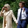 Emmanuel und Brigitte Macron trennen 24 Jahre. 