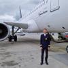 Der Kaufbeurer Johannes Uhl ist Pilot bei der Lufthansa CityLine und fliegt dort vor allem mit Airbussen A319 und A320.