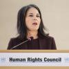 «Menschenrechte sind nichts westliches, nördliches, östliches oder südliches. Sie sind universell»: Bundesaußenministerin Annalena Baerbock.