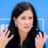 Katharina Günther-Wünsch (CDU), Senatorin für Bildung, Jugend und Familie von Berlin, spricht bei einer Pressekonferenz zur Vorstellung des Konzepts zum Koalitionsversprechen «Kita-Chancenjahr».