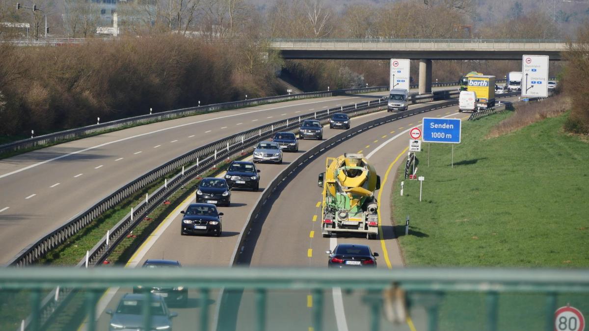 B28: Ab Dienstag Sind Rampen Der Anschlussstelle "Senden" Gesperrt