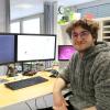 Andreas Drebant macht eine Ausbildung zum Fachinformatiker bei der Mischok GmbH in Augsburg. Sein Interesse für Programmcodes reichen bis in seine Kindheit zurück.
