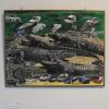 In der Ausstellung "Postfiction" in der Landsberger Zedergalerie ist auch "Alligatoren-Diesel" von Georg Eichinger zu sehen.
