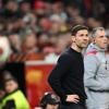 Leverkusens Trainer Xabi Alonso will mit seiner Mannschaft ins Halbfinale der Europa League kommen..