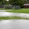 Viele Fußballplätze in der Region waren am Wochenende überschwemmt und konnten nicht bespielt werden. Nahezu alle Partien am letzten Spieltag wurden verlegt. 
