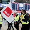 Nervig, aber wichtig für Arbeitnehmerinteressen: der Streik, im Bild ein Ausstand des Sicherheitspersonals am Flughafen Berlin.  