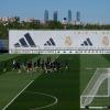 Fußball: Champions League, vor dem Halbfinal-Rückspiel Real Madrid gegen FC Bayern, Training. Die Spieler von Real Madrid beim Training.