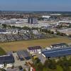 Die Firma Grob will in Mindelheim auch 2024 wachsen. Neben einer neuen Halle und einer Energiezentrale soll auch ein Parkplatz entstehen, dort, wo derzeit noch P7 ist (vorne links im Bild).