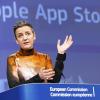 Die Vizepräsidentin der EU-Kommission, Margrethe Vestager geht gegen den US-Konzern Apple vor. 