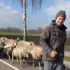 Sebastian Kühnlein aus Klingsmoos arbeitet mit Schafen - und das schon seit zehn Jahren.